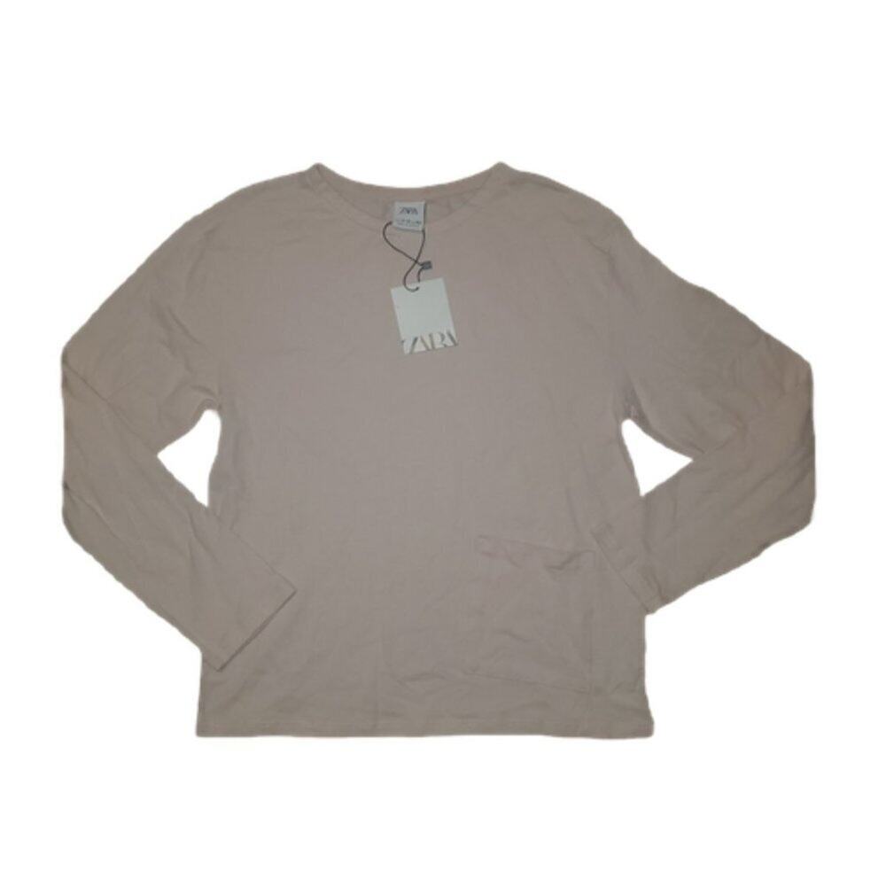 Zara Girls Long Sleeve Top || sz 11-12 || Large NWT